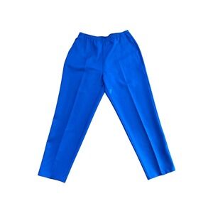Bend Over by‎ Levi Strauss Blue Elastic Waist Pull On Dress Pants Size 18 USA